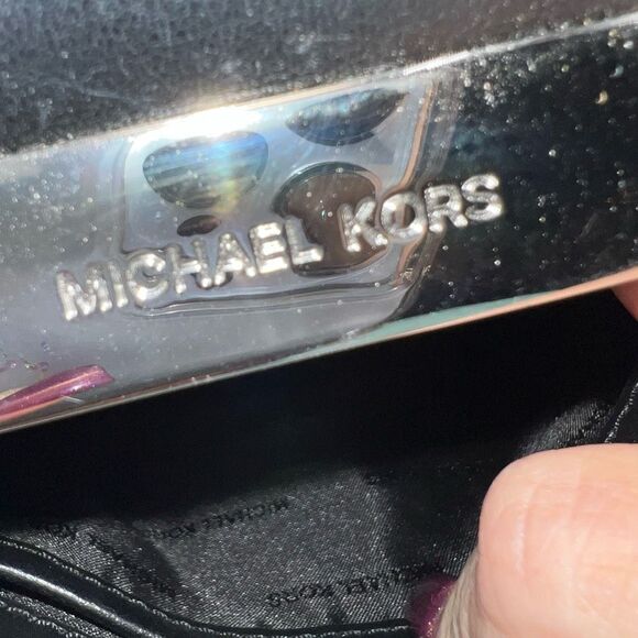 Michael Kors Sloan Shearling Small Chain Shoulder Bag - Picture 10 of 13